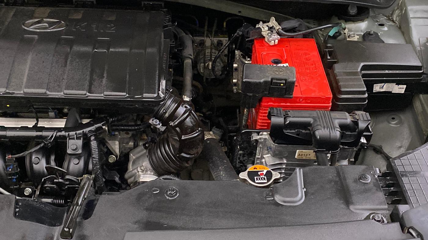 2024 Hyundai EXTER SX(O) CONNECT 1.2 AMT, Petrol, Automatic, 12,899 km, Engine View - Left