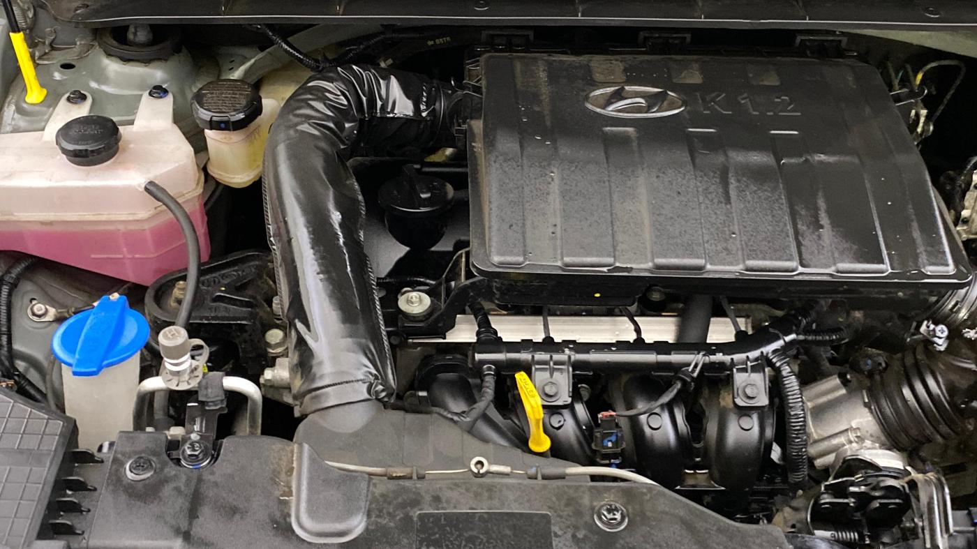 2024 Hyundai EXTER SX(O) CONNECT 1.2 AMT, Petrol, Automatic, 12,899 km, Engine View - Right