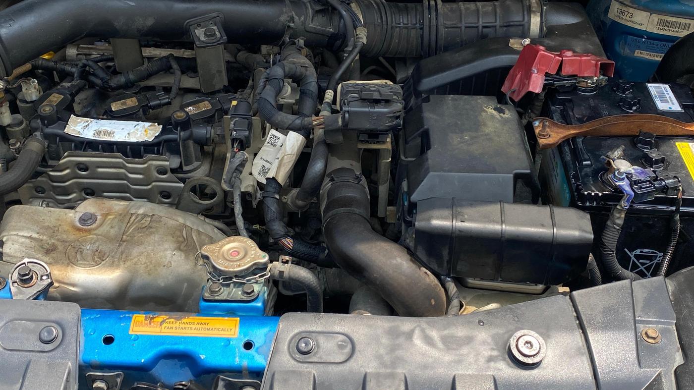 2021 Tata ALTROZ XZ PLUS I-TURBO PETROL, Petrol, Manual, 53,853 km, Engine View - Left