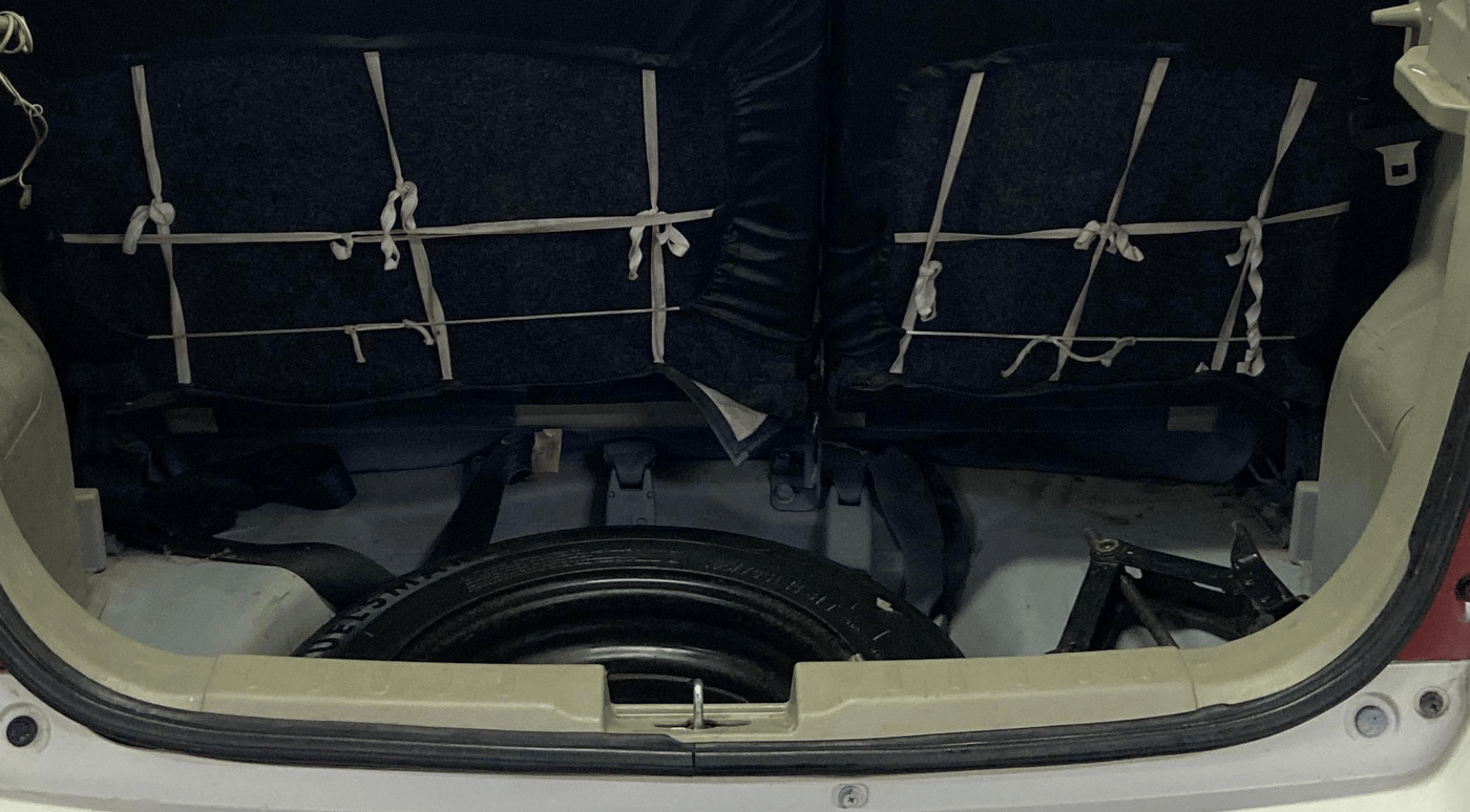 2014 Maruti Celerio VXI, Petrol, Manual, 73,890 km, Boot Inside