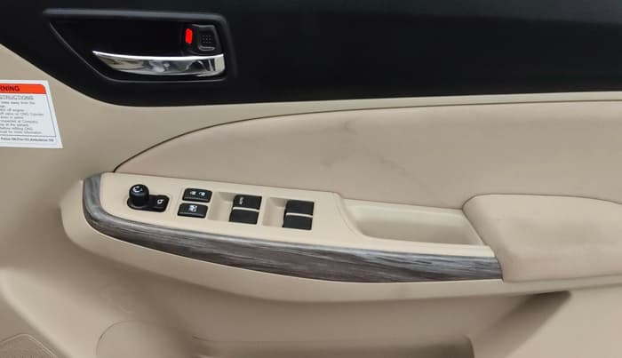 2022 Maruti Dzire ZXI CNG, CNG, Manual, 45,721 km, Driver Side Door Panels Control