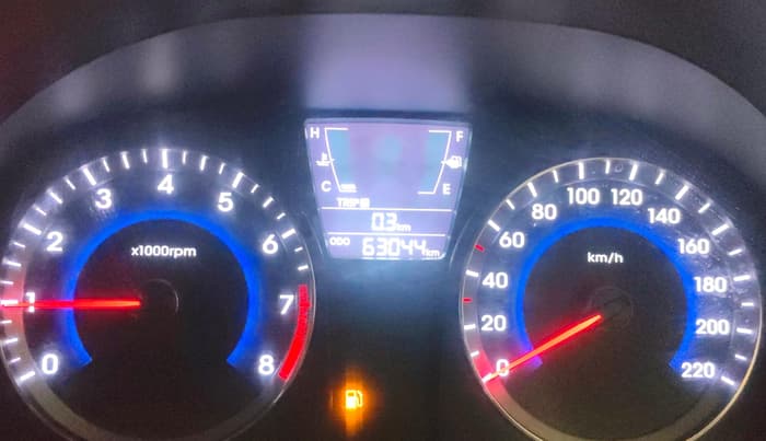 2014 Hyundai Verna FLUIDIC 1.6 VTVT SX, Petrol, Manual, 63,044 km, Odometer Image