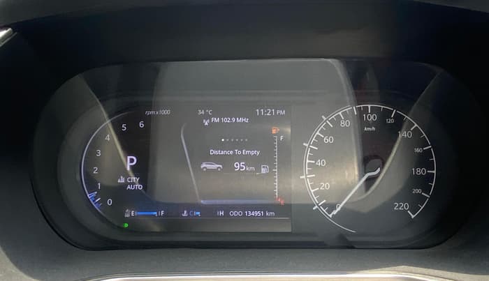 2020 Tata Harrier XZA 2.0L, Diesel, Automatic, 1,34,949 km, Odometer Image
