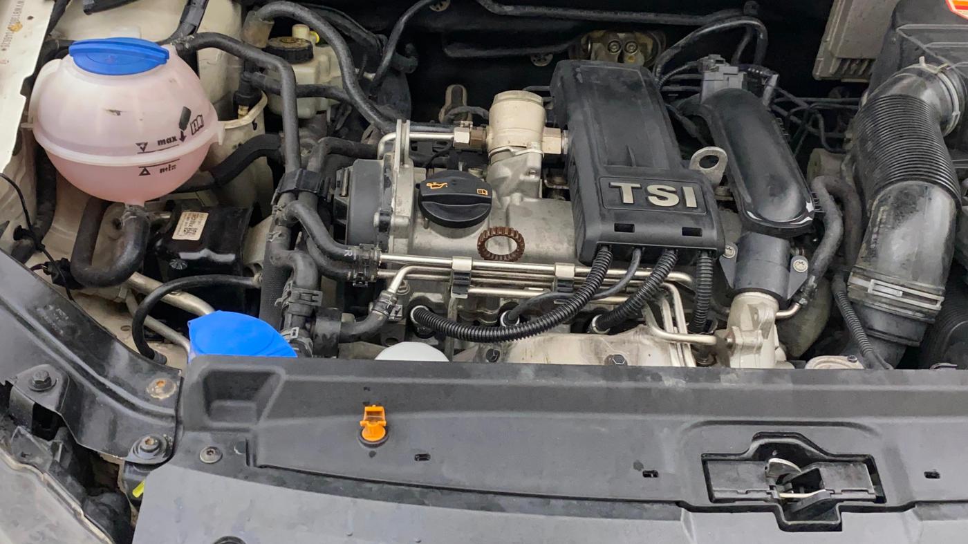 2013 Volkswagen Polo GT TSI AT, Petrol, Automatic, 99,849 km, Engine View - Right