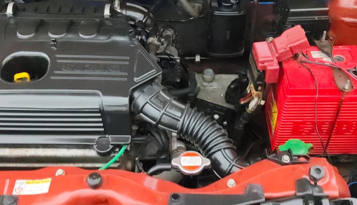 2014 Maruti Celerio VXI AMT, Petrol, Automatic, 90,377 km, Engine View - Left