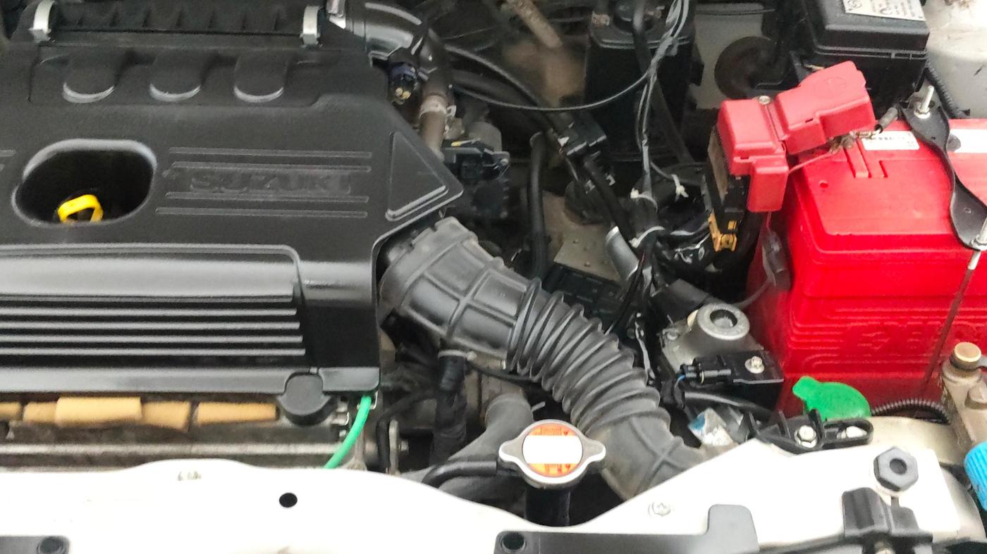 2017 Maruti Celerio ZXI AMT, CNG, Automatic, 87,633 km, Engine View - Left