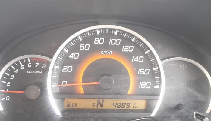 2016 Maruti Wagon R 1.0 VXI AMT, Petrol, Automatic, 48,882 km, Odometer Image