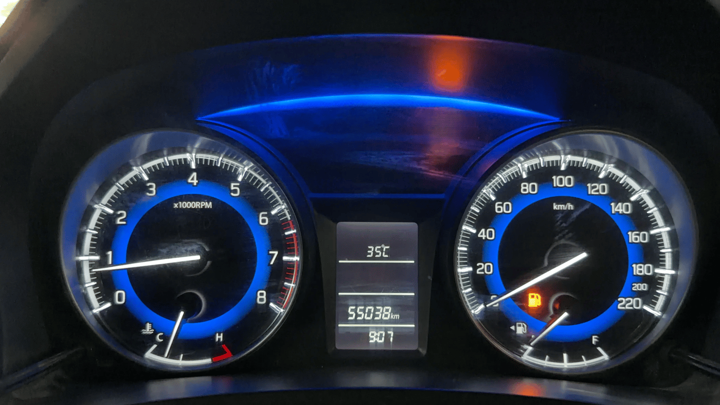 2022 Maruti Baleno DELTA PETROL 1.2, Petrol, Manual, 55,063 km, Odometer Image