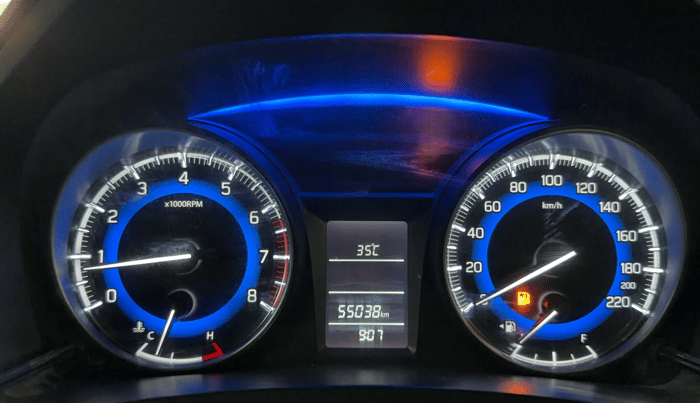 2022 Maruti Baleno DELTA PETROL 1.2, Petrol, Manual, 55,024 km, Odometer Image