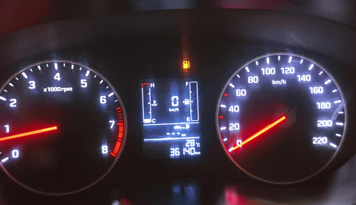 2018 Hyundai Elite i20 MAGNA EXECUTIVE 1.2, CNG, Manual, 36,127 km, Odometer Image