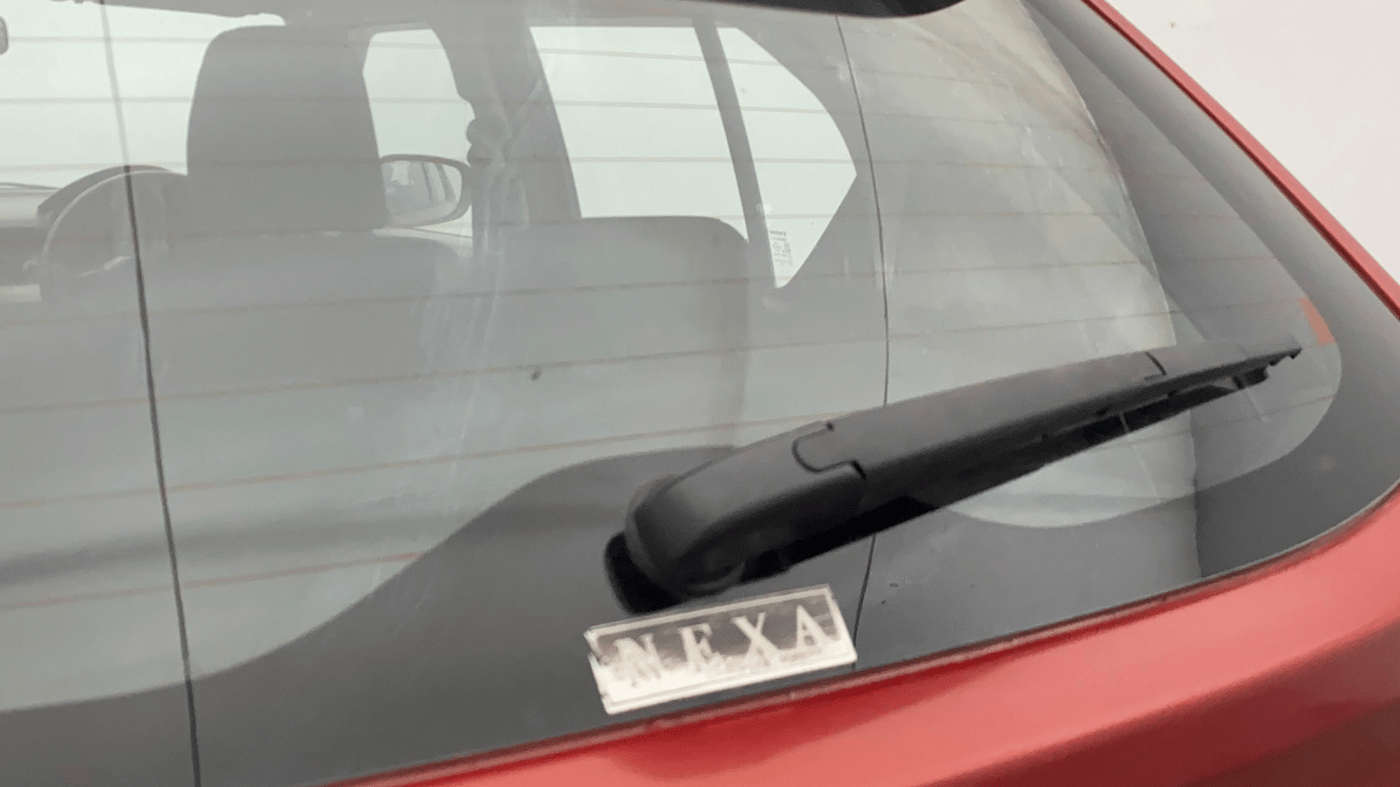 2018 Maruti IGNIS ZETA 1.2, Petrol, Manual, 1,09,581 km, Rear Wiper