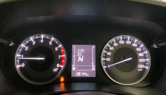 2024 Maruti FRONX DELTA PLUS 1.2L AGS, Petrol, Automatic, 28,137 km, Odometer Image