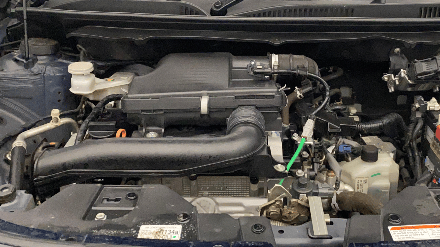 2024 Maruti FRONX DELTA PLUS 1.2L AGS, Petrol, Automatic, 28,137 km, Engine View