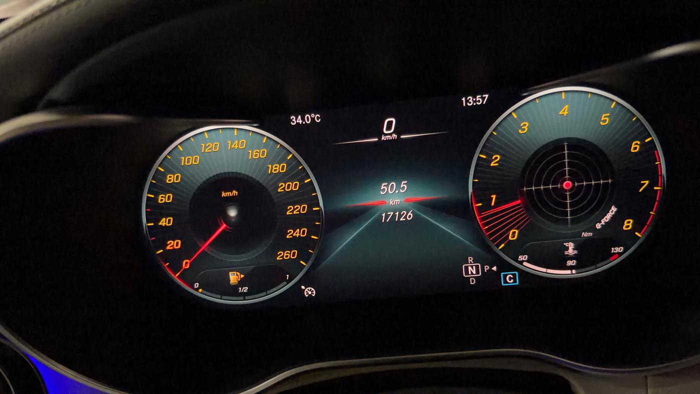 2022 Mercedes Benz GLC CLASS 200 Progressive, Petrol, Automatic, 17,116 km, Odometer Image