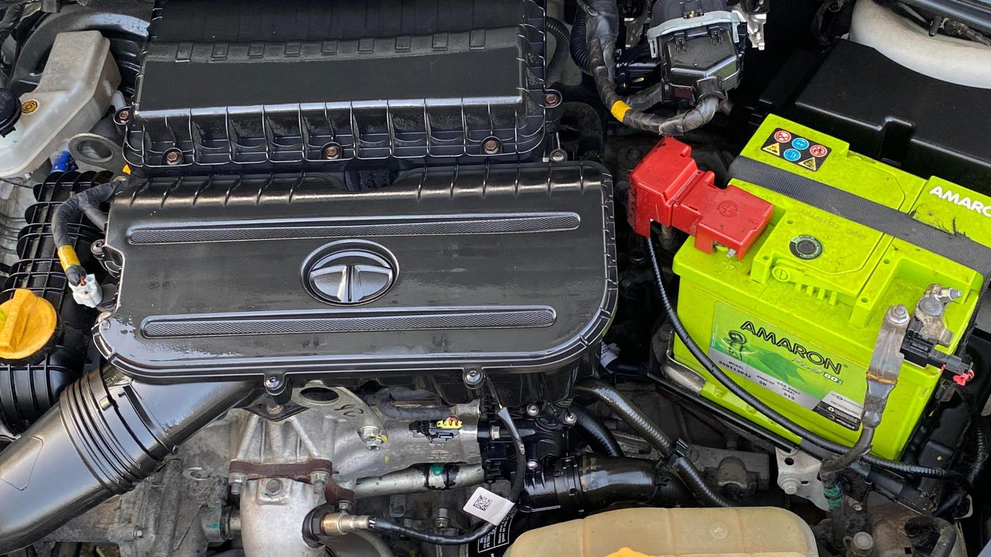 2023 Tata TIGOR XM PETROL, Petrol, Manual, 22,720 km, Engine View - Left