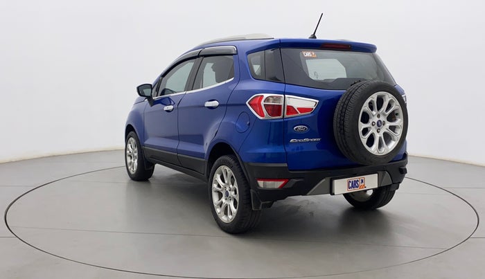 2018 Ford Ecosport TITANIUM + 1.5L PETROL AT, Petrol, Automatic, 60,572 km, Left Back Diagonal