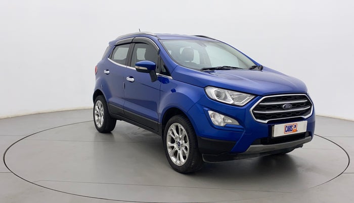 2018 Ford Ecosport TITANIUM + 1.5L PETROL AT, Petrol, Automatic, 60,572 km, Right Front Diagonal