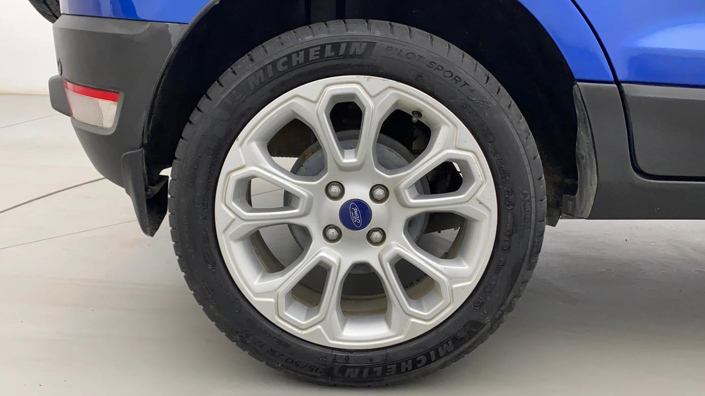 2018 Ford Ecosport TITANIUM + 1.5L PETROL AT, Petrol, Automatic, 60,572 km, Right Rear Wheel
