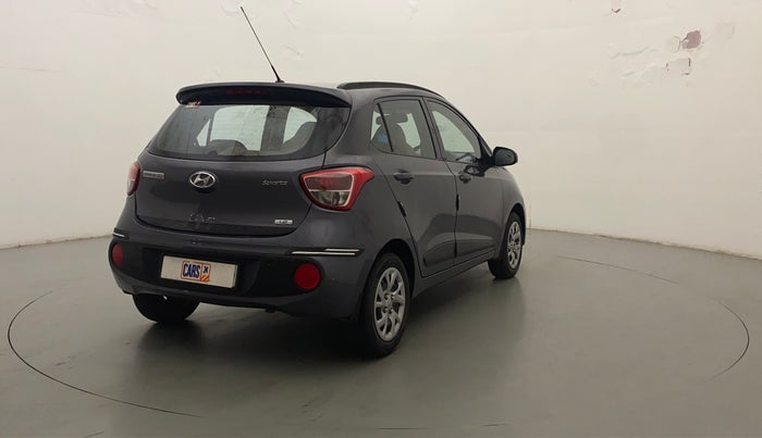 2019 Hyundai Grand i10 SPORTZ 1.2 KAPPA VTVT, Petrol, Manual, 20,385 km, Right Back Diagonal