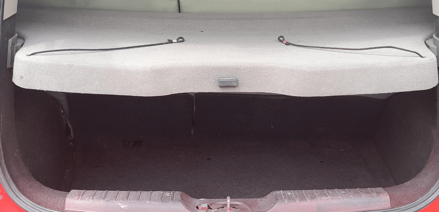 2013 Chevrolet Sail UVA 1.2 LT ABS, Petrol, Manual, 62,982 km, Boot Inside