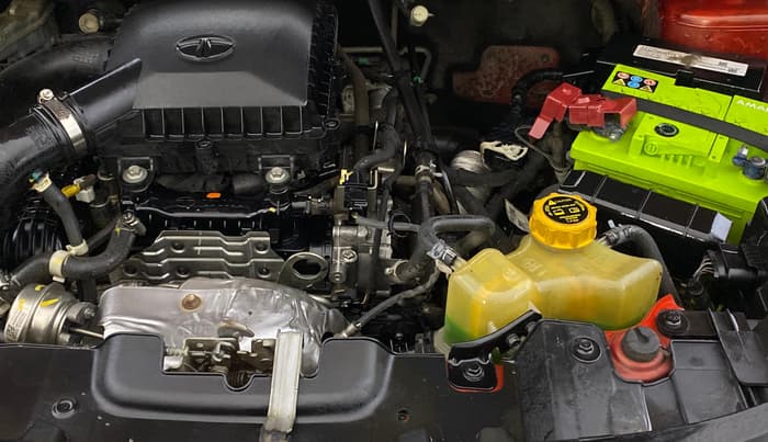 2022 Tata NEXON XZ PLUS SUNROOF PETROL DUAL TONE, Petrol, Manual, 70,753 km, Engine View - Left