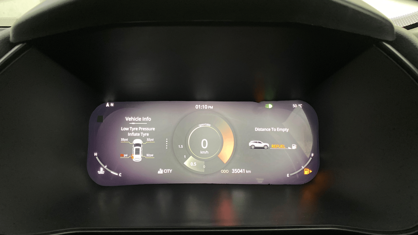 2024 Tata Harrier PURE PLUS, Diesel, Manual, 35,041 km, Odometer Image