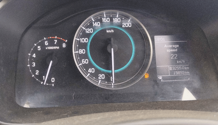 2019 Maruti IGNIS ZETA 1.2, Petrol, Manual, 15,893 km, Odometer Image