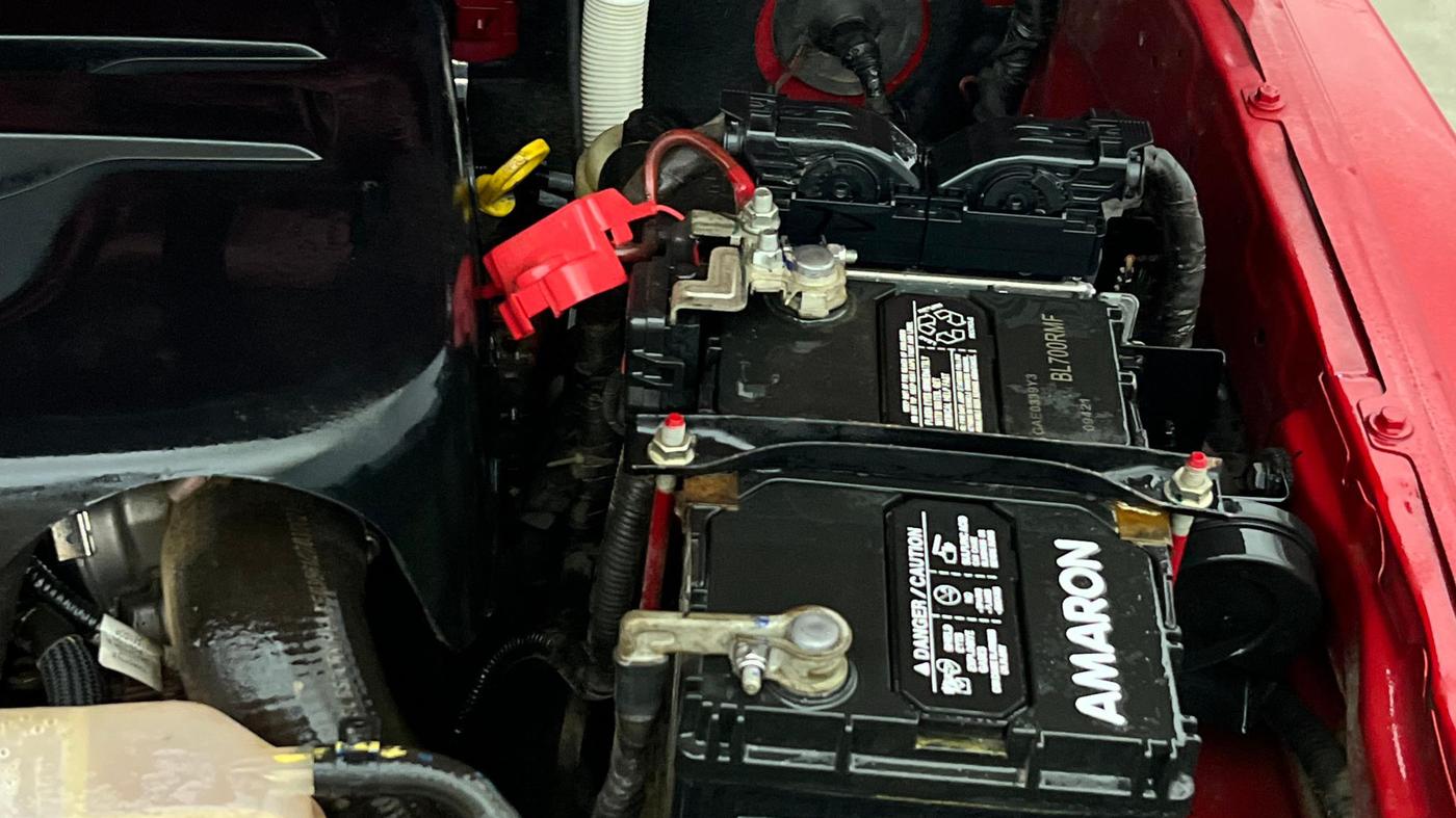 2021 Mahindra Thar LX  P 4WD AT CONVERTIBLE, Petrol, Automatic, 39,461 km, Engine View - Left