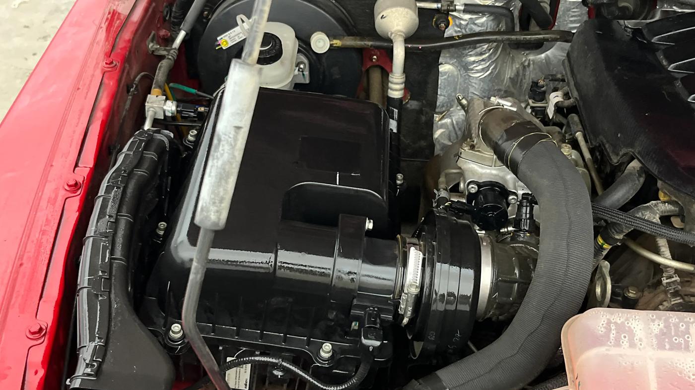 2021 Mahindra Thar LX  P 4WD AT CONVERTIBLE, Petrol, Automatic, 39,461 km, Engine View - Right