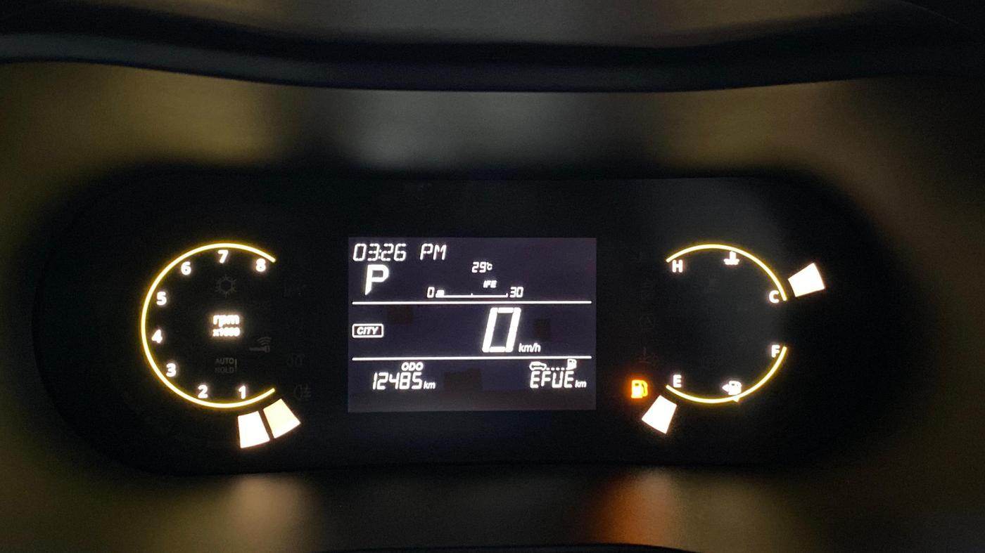 2025 Tata Curvv Creative 1.2 Petrol 7DCA, Petrol, Automatic, 12,474 km, Odometer Image
