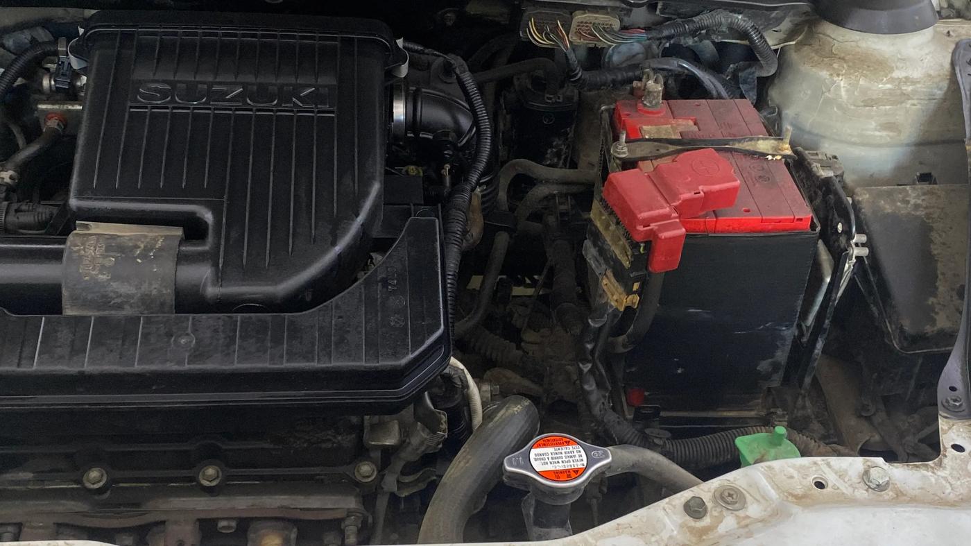2021 Maruti Swift Dzire TOUR S-CNG, CNG, Manual, 1,17,398 km, Engine View - Left