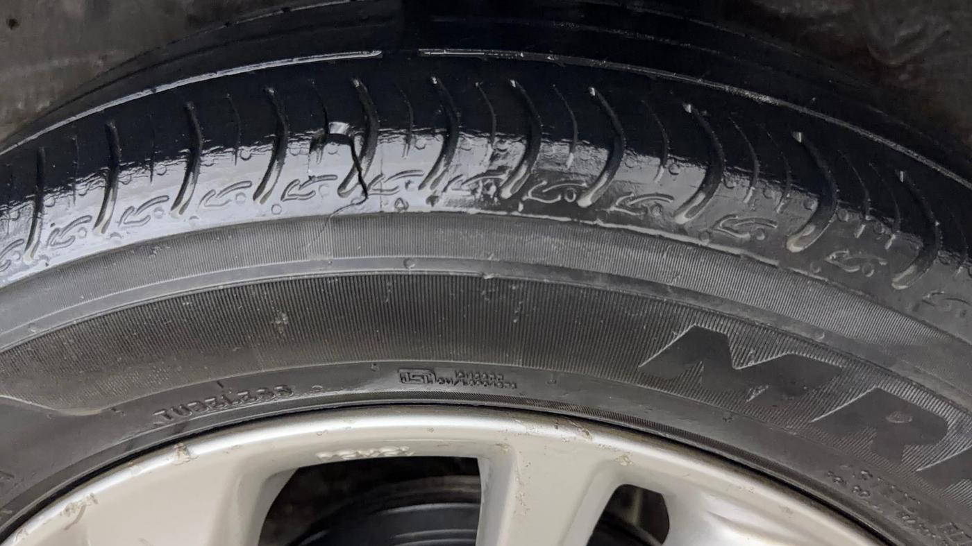 2020 Honda Amaze 1.2L I-VTEC VX CVT, Petrol, Automatic, 50,388 km, Left Rear Tyre Tread