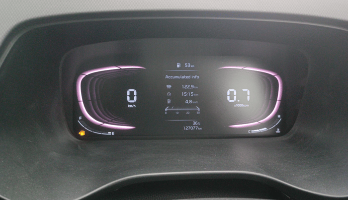 2022 KIA CARENS PRESTIGE PLUS 1.5 DIESEL 7 STR, Diesel, Manual, 1,27,075 km, Odometer Image