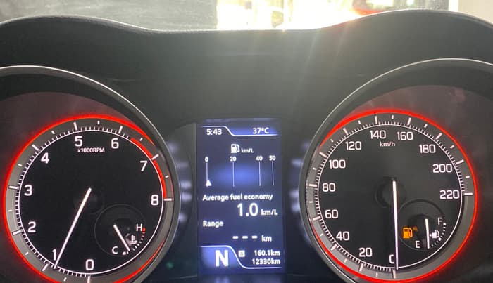 2023 Maruti Swift ZXI PLUS AMT, Petrol, Automatic, 12,328 km, Odometer Image