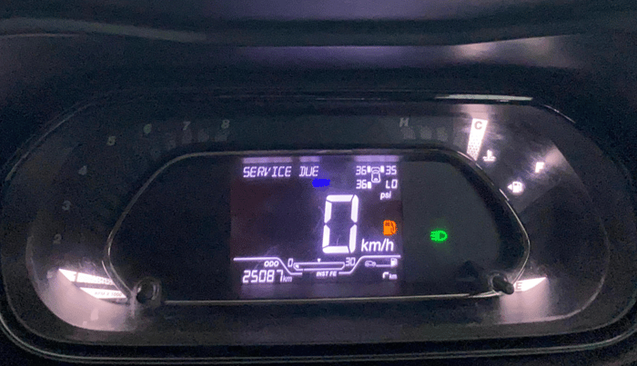 2022 Tata NEXON XZ PLUS PETROL KAZIRANGA, Petrol, Manual, 25,080 km, Odometer Image