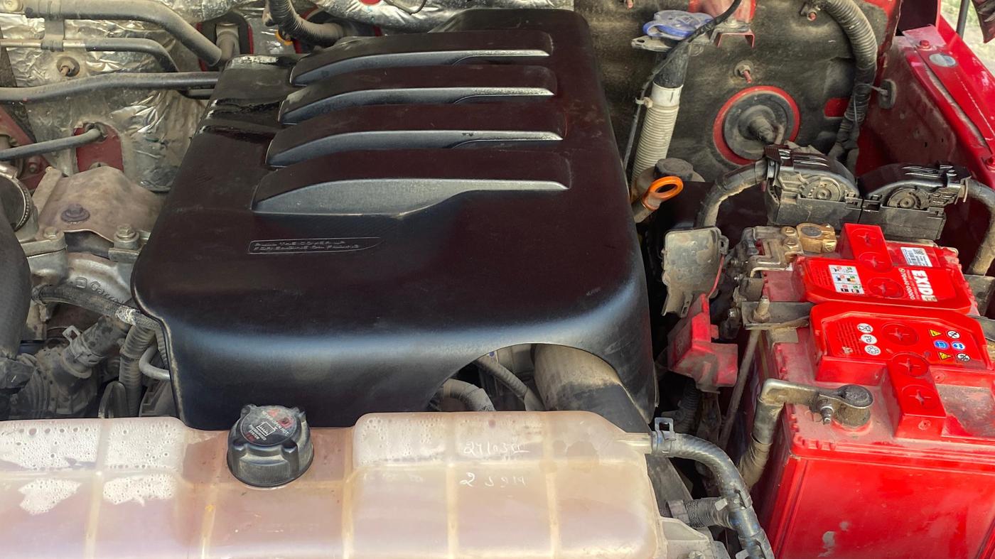 2022 Mahindra Thar LX HT PETROL 4WD MT, Petrol, Manual, 55,340 km, Engine View - Left