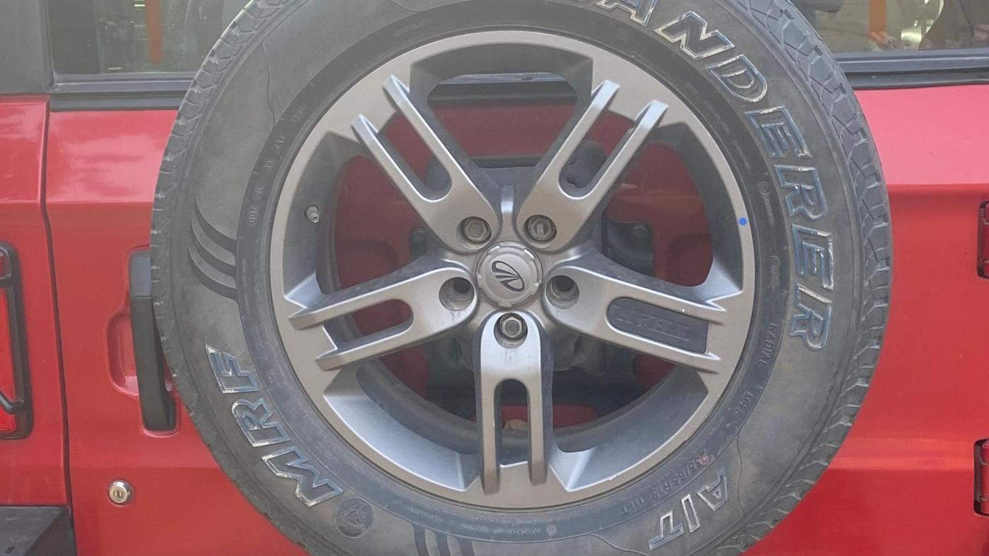 2022 Mahindra Thar LX HT PETROL 4WD MT, Petrol, Manual, 55,340 km, Spare Tyre