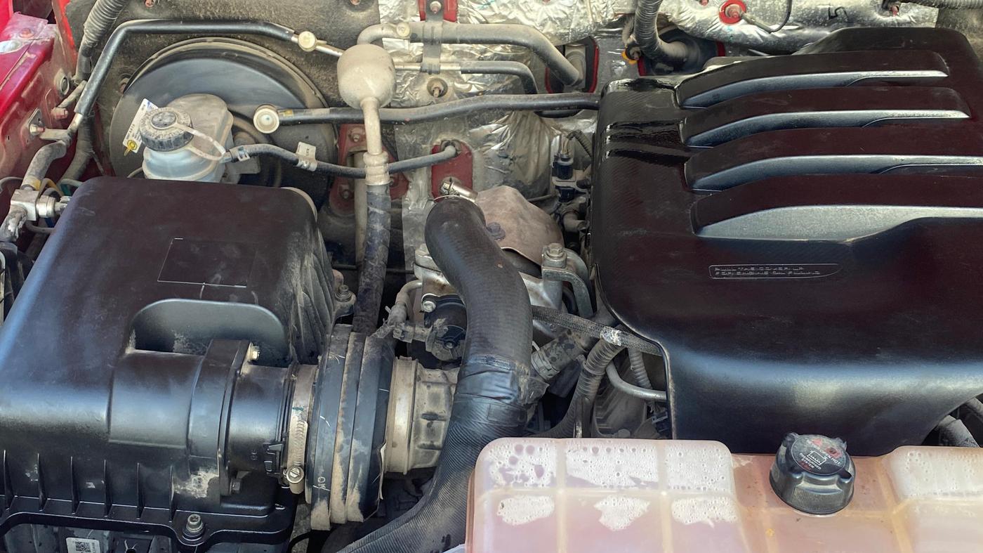 2022 Mahindra Thar LX HT PETROL 4WD MT, Petrol, Manual, 55,340 km, Engine View - Right