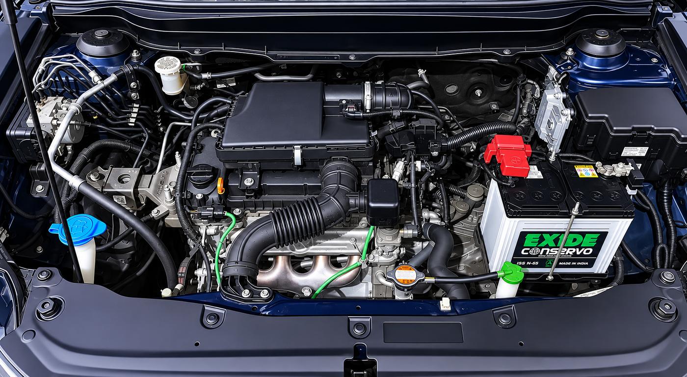 2023 Maruti Grand Vitara ZETA SMART HYBRID, Petrol, Manual, 45,918 km, Engine View