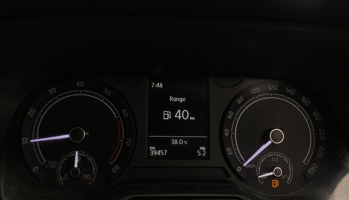 2021 Skoda KUSHAQ STYLE 1.0L TSI MT, Petrol, Manual, 39,452 km, Odometer Image