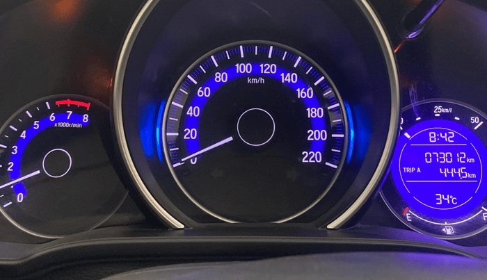 2018 Honda WR-V 1.2L I-VTEC VX MT, Petrol, Manual, 72,959 km, Odometer Image