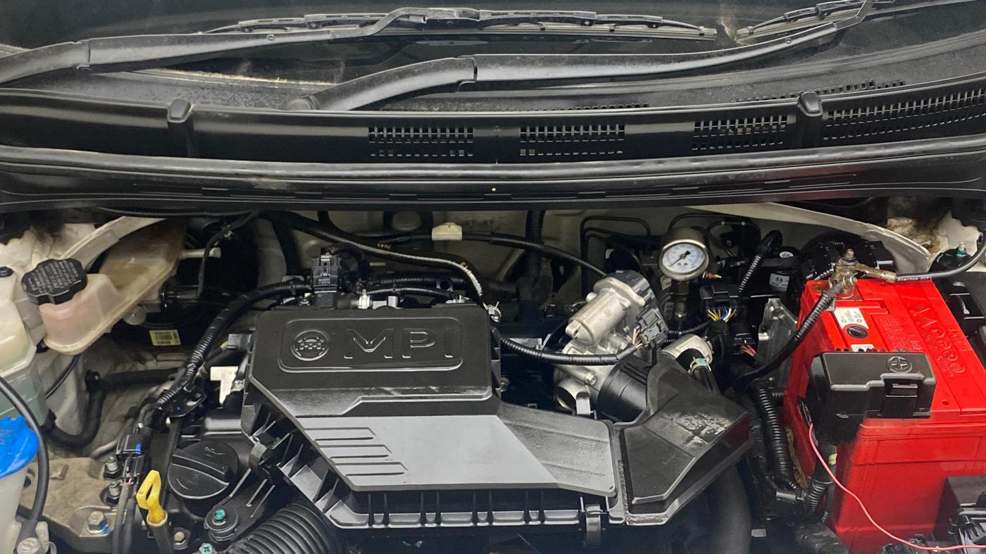 2019 Hyundai NEW SANTRO SPORTZ CNG, CNG, Manual, 59,294 km, Engine View