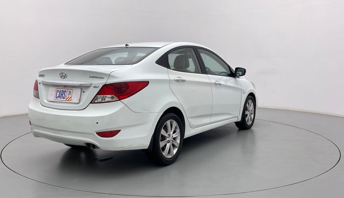 2011 Hyundai Verna FLUIDIC 1.6 VTVT SX, Petrol, Manual, 58,252 km, Right Back Diagonal