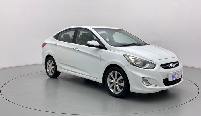 2011 Hyundai Verna FLUIDIC 1.6 VTVT SX, Petrol, Manual, 58,252 km, Right Front Diagonal