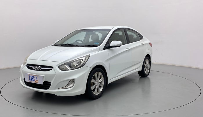 2011 Hyundai Verna FLUIDIC 1.6 VTVT SX, Petrol, Manual, 58,252 km, Left Front Diagonal