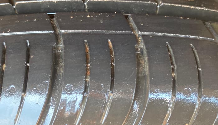 2025 Tata Tiago XTA PETROL, Petrol, Automatic, 8,571 km, Left Rear Tyre Tread