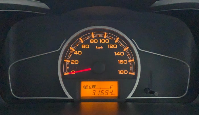 2021 Maruti Alto VXI, Petrol, Manual, 32,038 km, Odometer Image