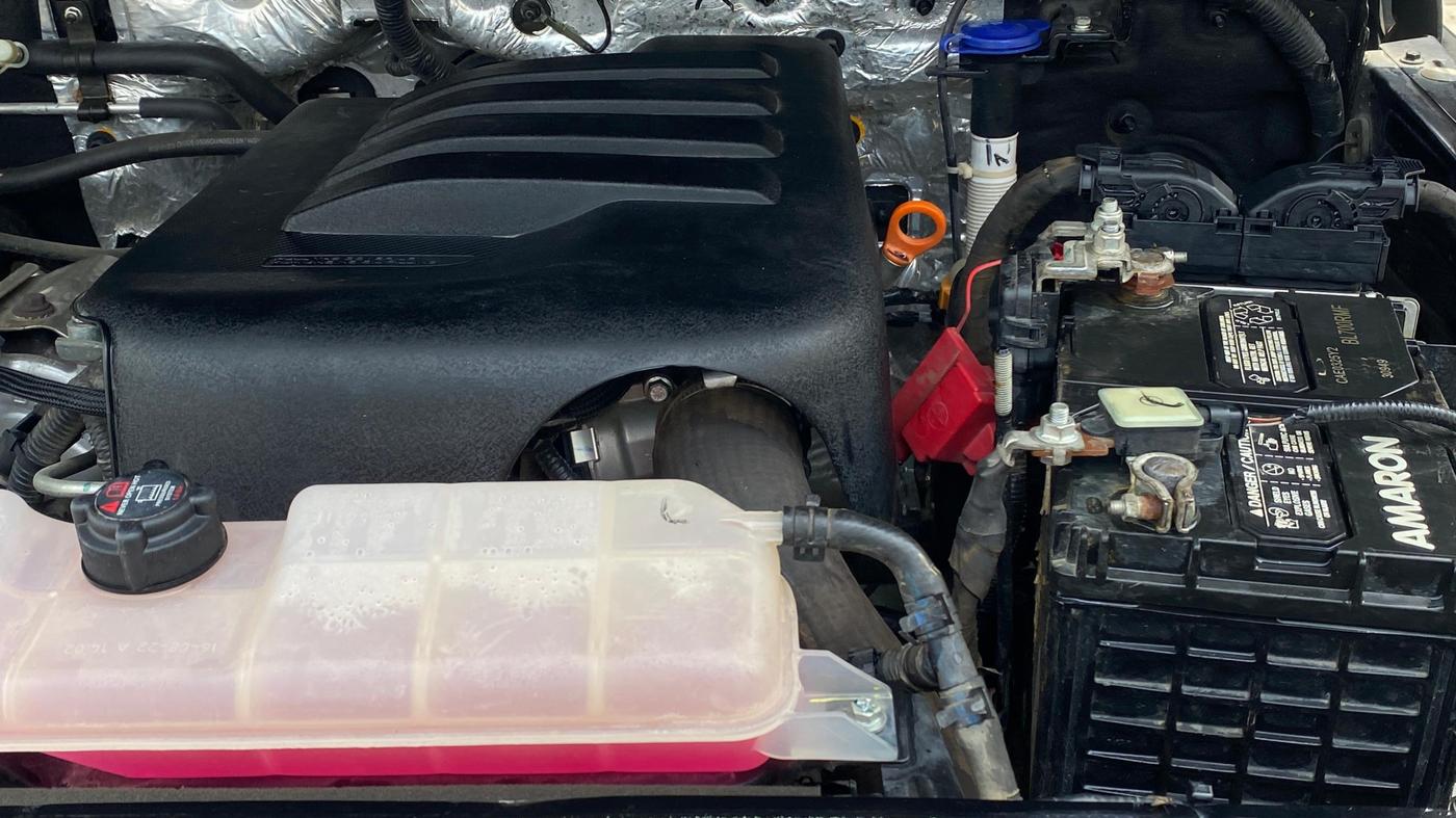 2022 Mahindra Thar LX HT PETROL 4WD MT, Petrol, Manual, 16,151 km, Engine View - Left