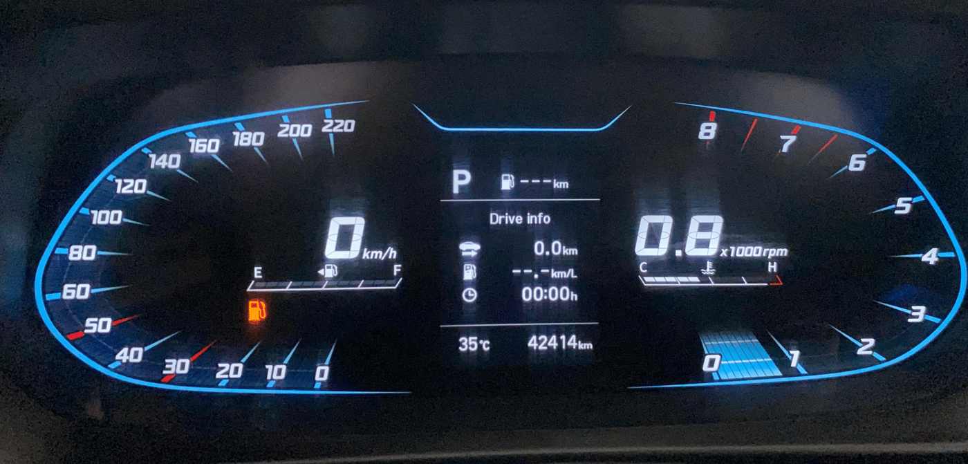 2021 Hyundai NEW I20 ASTA (O) 1.0 TURBO GDI DCT, Petrol, Automatic, 42,408 km, Odometer Image