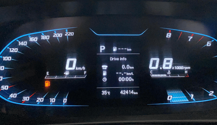 2021 Hyundai NEW I20 ASTA (O) 1.0 TURBO GDI DCT, Petrol, Automatic, 42,408 km, Odometer Image